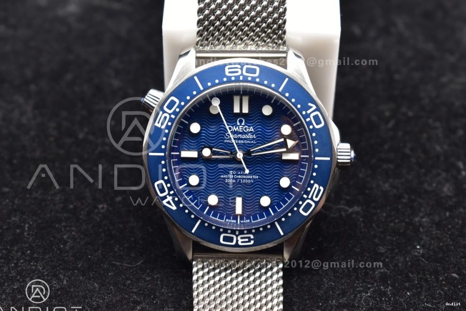 anniversary James on VSF 60th 42mm Bond Mesh Edition A Best Stylish 300M Seamaster Bracelet 1065 0808